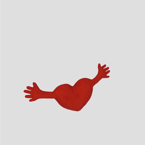 16x40” Red Heart-Shaped Plush Pillow CUSHION Valentine’s Day I love you new ❤️ - Picture 7 of 7